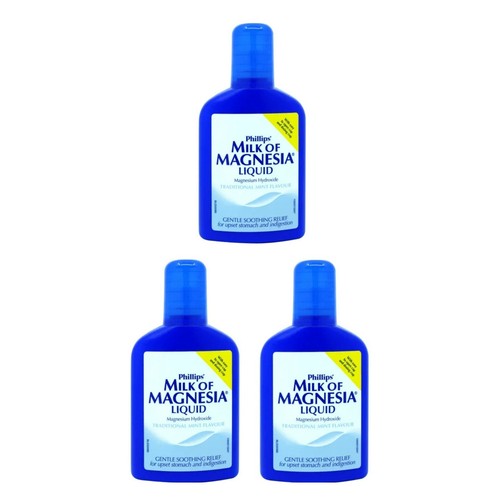 Phillips milk of magnesia - 3x,