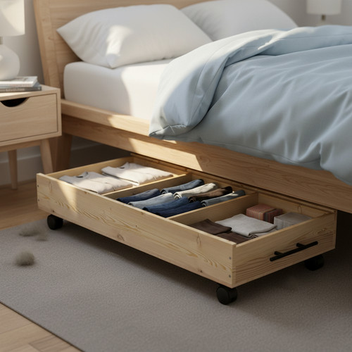 Grids wooden shallow - 3,
