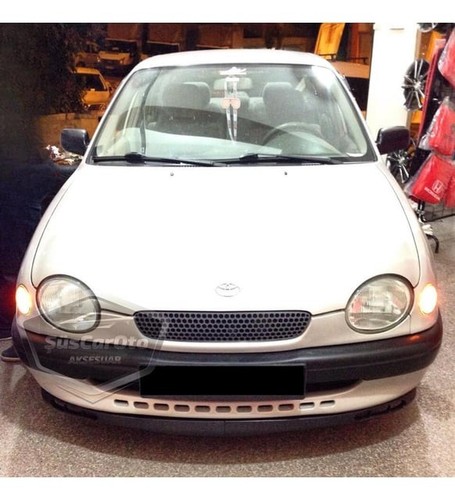 Front spoiler lip bumper - front,