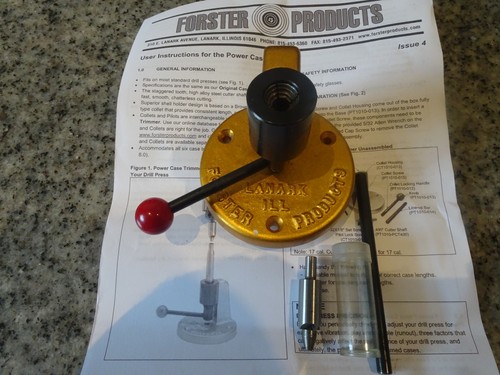 Reloading forster power case - forster,