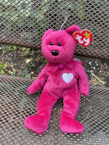 Beanie baby bear - bear,