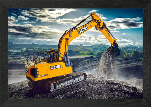 Jcb 220x excavator framed - excavator,
