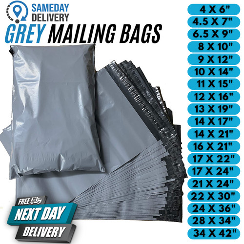 Grey mailing bags - mailing,