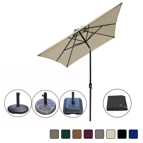 2x3m rectangle garden parasol - rectangle,