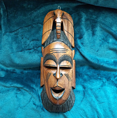 Carved wooden african tribal - carved,