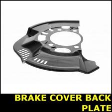 Brake Cover Back Plate Front