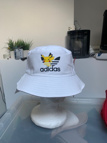 Pikachu bucket hat white one - pikachu,