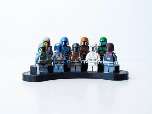 Lego minifigures display - lego,