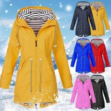 Waterproof Raincoat Outdoor Wind Coat Rain Jacket Forest Ladies Women Plus Size