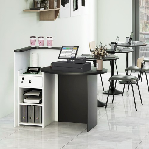 Reception desk front - reception, counter
