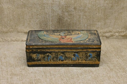 Egyptian isis jewelry box - egyptian,