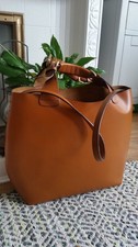 Zara Buffalo Leather Tote