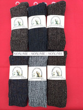 3 PAIRS MENS ALPACA WOOL SOCKS