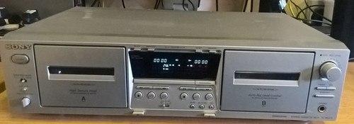 Sony double stereo cassette - double,