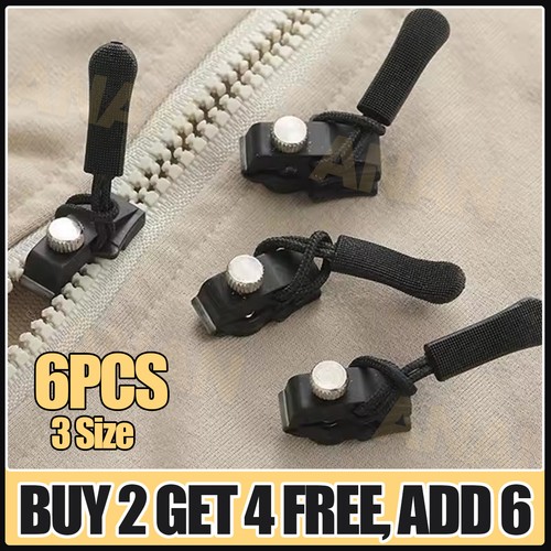 6pcs fix zipper zip - zipper, slider