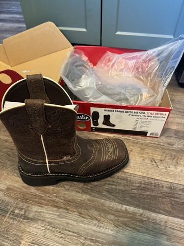 Justin boots mandra brown - mandra,