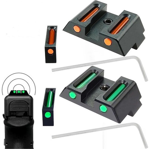 Front rear fiber - sight, for