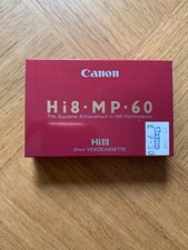 Canon Hi 8 MP 60  Video CAMCORDER TAPE BRAND NEW SEALED 8mm videocassette