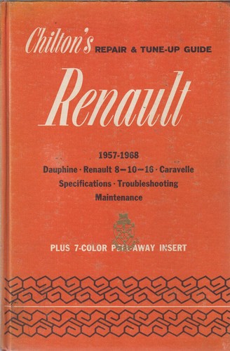 Renault dauphine incl - renault, (