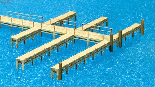 Preiser pontoon landing - preiser, stage