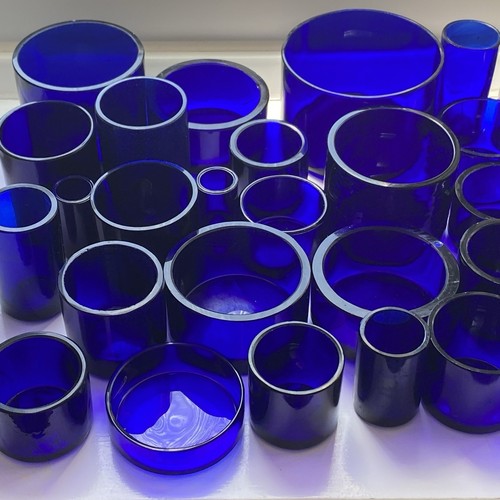 Small cobalt blue bristol - blue,