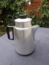 Vintage SWAN Brand RD 857361 Stove Top Coffee Percolator 2 1/2 Pint Capacity