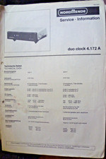 Nordmende Duo Clock Radio  4A