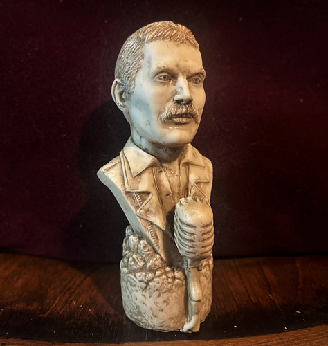 Freddie mercury bust rock - mercury,
