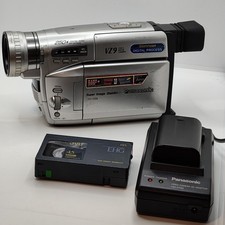 PANASONIC NV-VZ9B Camcorder VHS C PAL Video Movie Camera 250x Digital 22xOptical