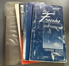 1988 Ford Pickup Truck Owners Manual With Case And Extras F150 F250 F350