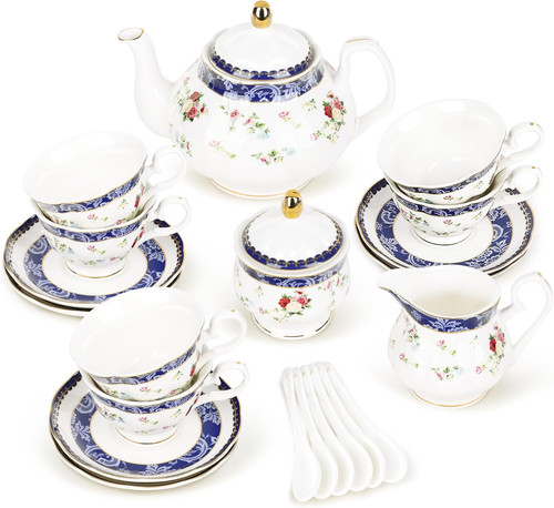 Pieces blue rose british - 21,