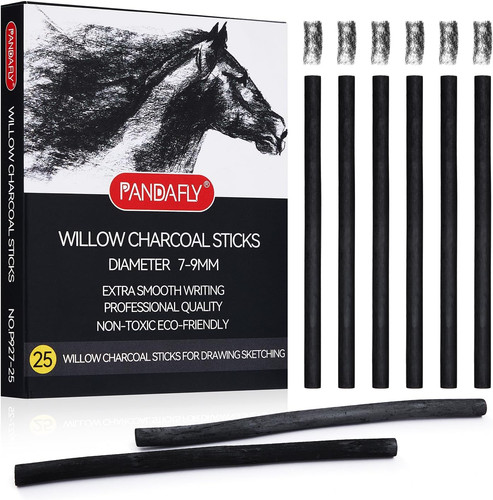 Pack willow charcoal - 25,