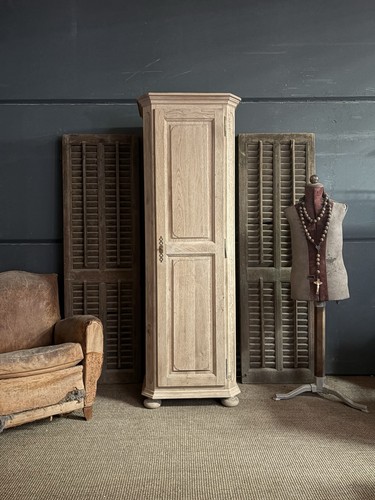 Vintage french cloak cupboard - vintage,