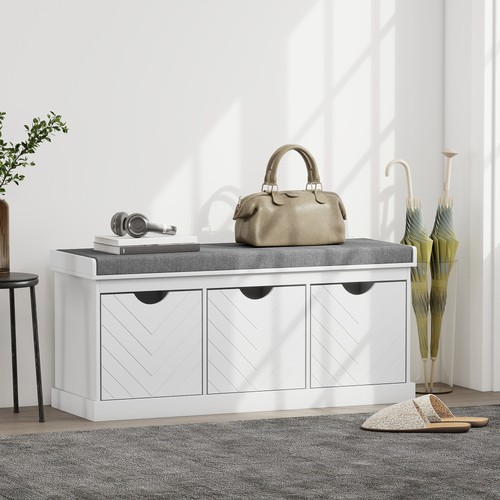 Linen look shoe storage - linen-look,