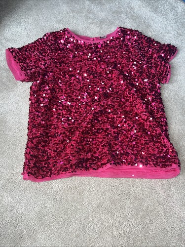 Girls sparkly short sleeved - short,