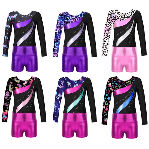 Girls long sleeve gymnastic - sleeve,