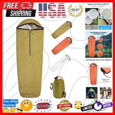 Ultra-Lightweight Thermal Bivvy Bag - Essential Survival Gear for Adventurers