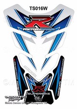 Suzuki GSXR 600 750 1000 Motorcycle Tank Pad Tankpad Motografix 3D Gel Protector