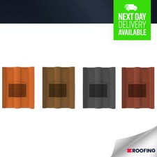 Timloc Double Roman Tile Vent 328mm x 137mm x 422mm - Marley/Redland/Lagan