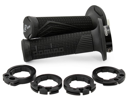 Pair domino lock grips - of, d-lock