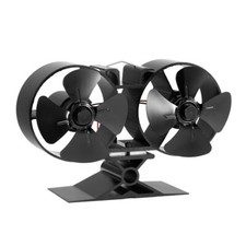Twin Bladed  Stove Fan,  Log