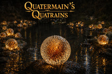 Textured Glass Orb – Hand