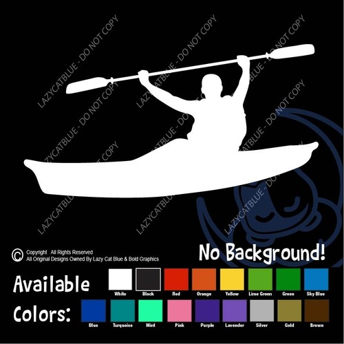 Kayak decal sticker - kayak, kayaking