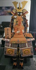 Vintage Traditional Japanese Childs Day Oyoroi Samurai Armour Set - Tadayasu