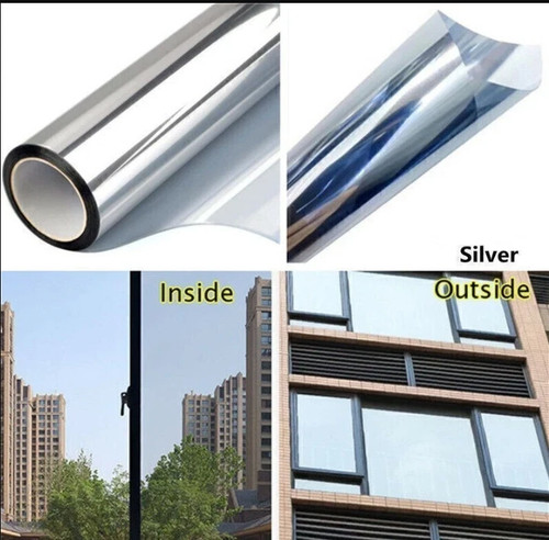 One way mirror window film - mirror,