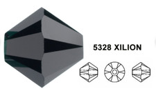 Swarovski Crystal Beads - 1440 Beads - 3mm Bicone - Jet Black - Factory 