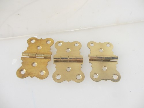 Small box hinges hardware old - hinges,