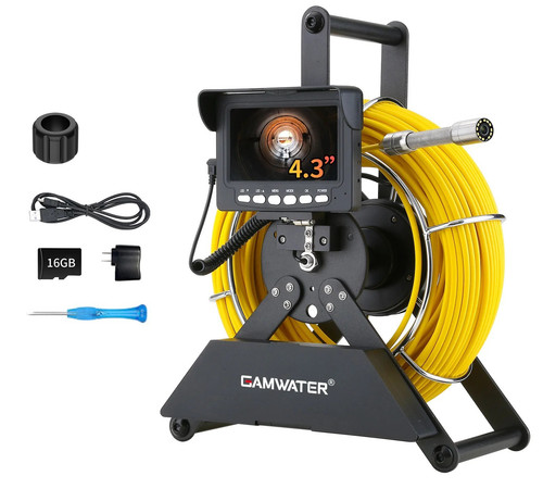 Sewer pipe inspection camera - pipe,