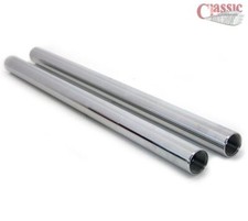 Triumph T140/T150V/T160 Fork Stanchions tubes -  BRAND NEW CHROME