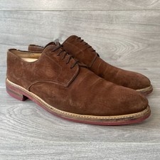 Russell & Bromley Smart Shoes Mens Brown UK Size 11 Suede Brogues Formal